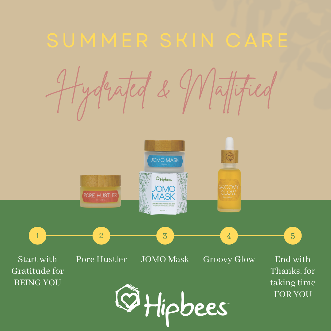 Summer Skin Care: Hydrated & Mattified with Hipbees