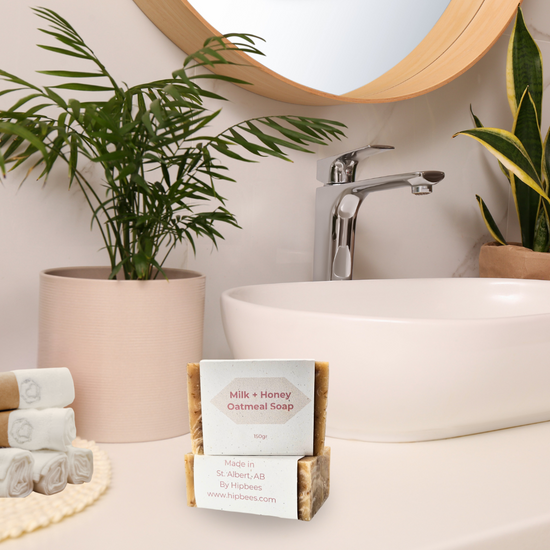 Exfoliating Milk & Honey Soap- with Oatmeal